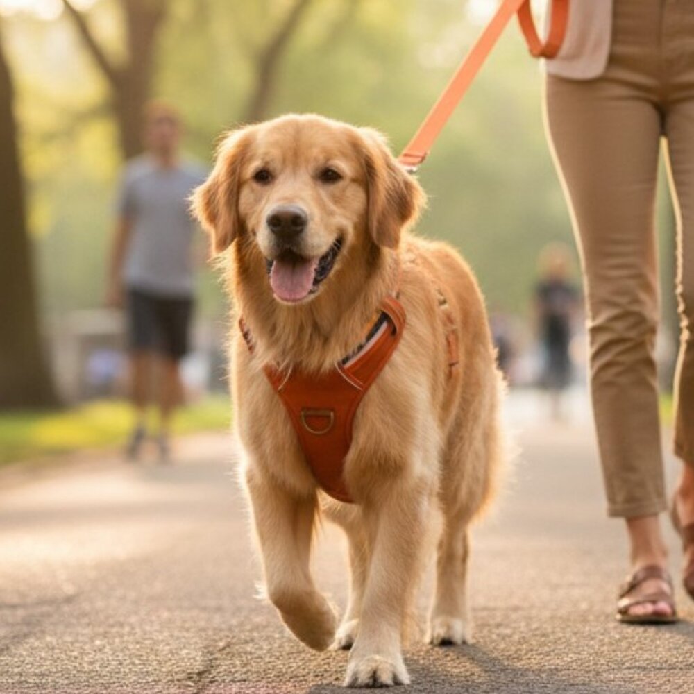 Top-Paw Dog Harness Orange Large